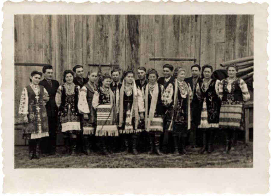 Хор «Просвіти» у Бібрці, 1942 рік