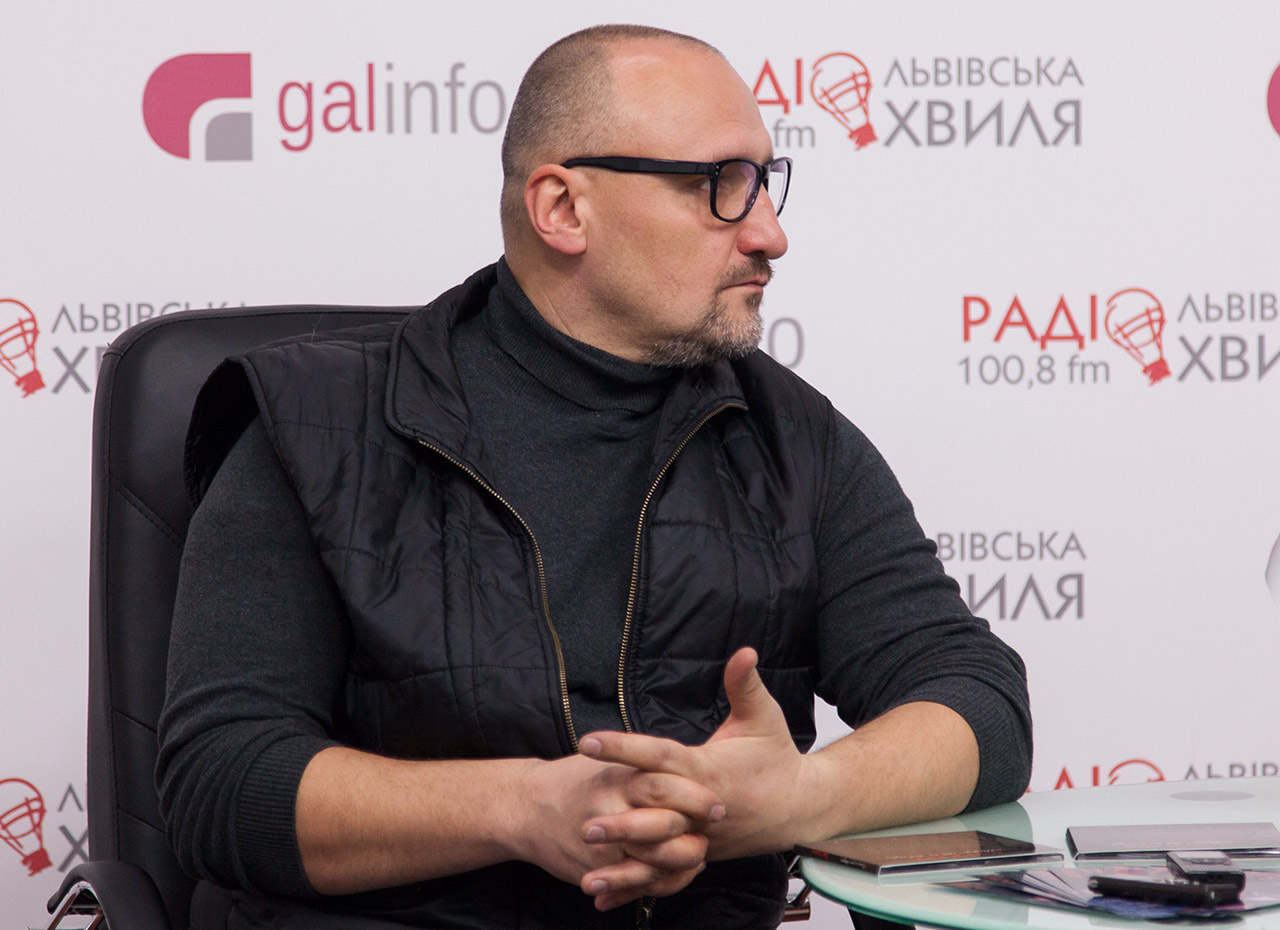 Лідер гурту "Мандри" Сергій Фоменко (Фома)