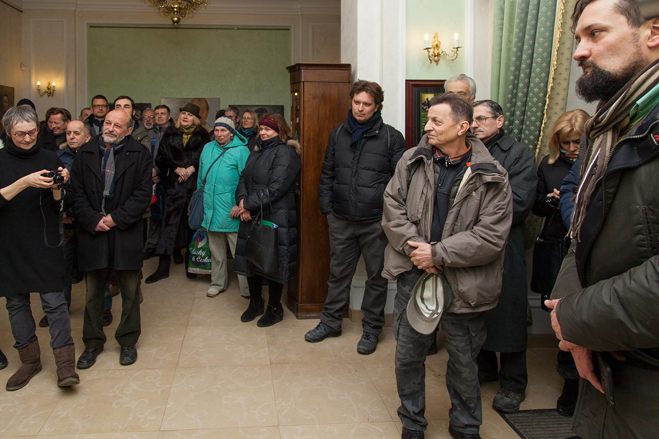 Відкриття виставки малярства Петра Гуменюка "Знайомі обличчя"