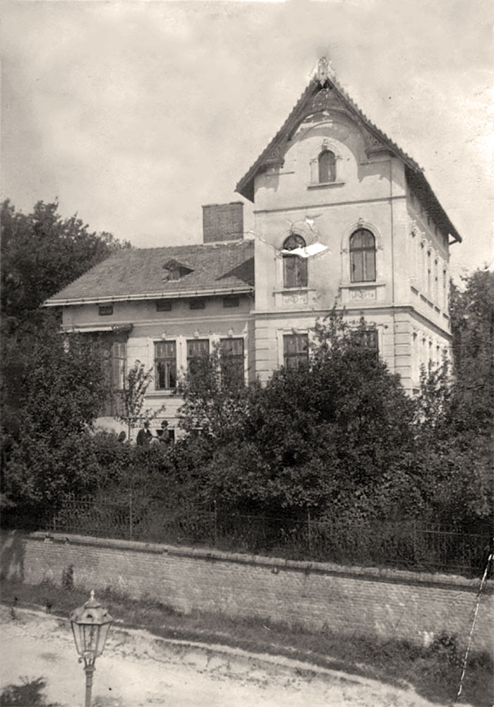 Дім Івана Франка. Фото початку ХХ ст.