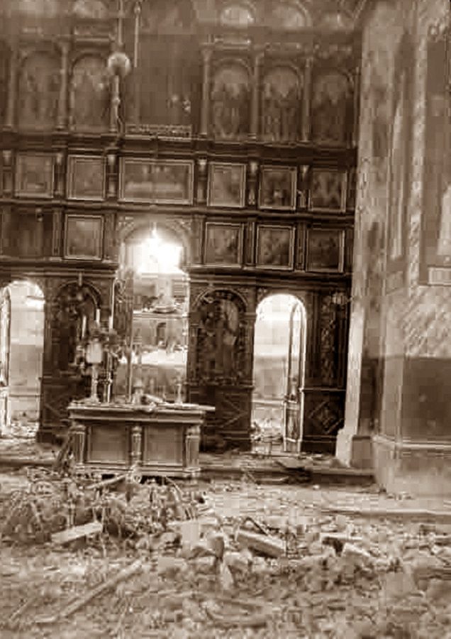 с. Скоморохи Сокальського району Львівської області (1914-1918). Фото з Австрійського державного архіву. 