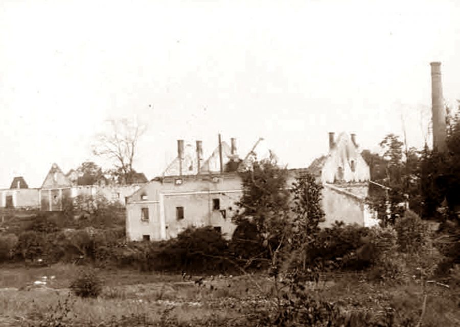 с. Скоморохи Сокальського району Львівської області (1914-1918). Фото з Австрійського державного архіву. 