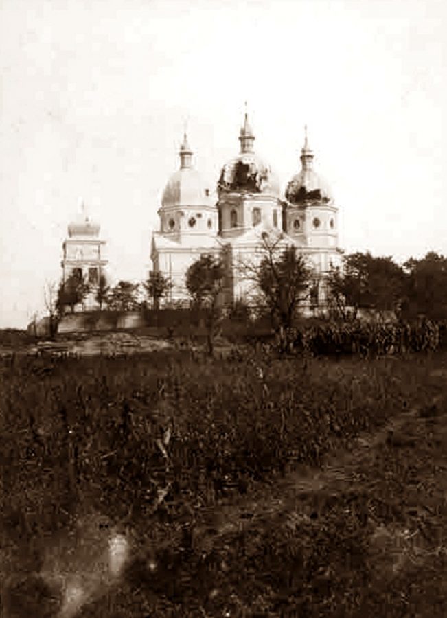 с. Скоморохи Сокальського району Львівської області (1914-1918). Фото з Австрійського державного архіву. 