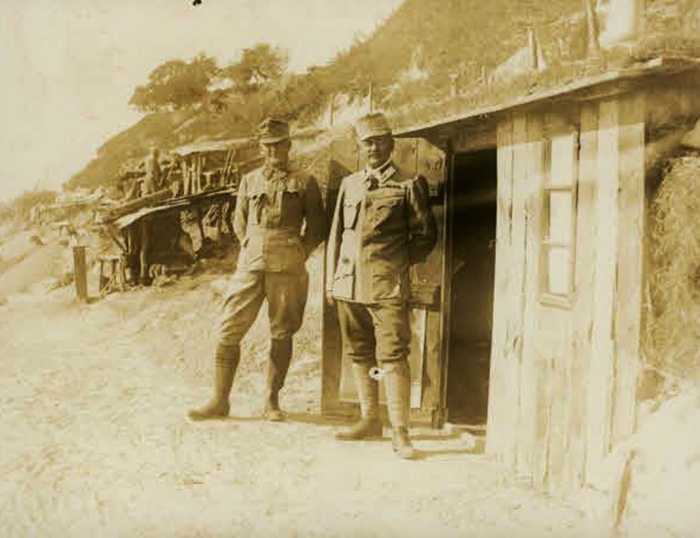 с. Скоморохи Сокальського району Львівської області (1914-1918). Фото з Австрійського державного архіву. 