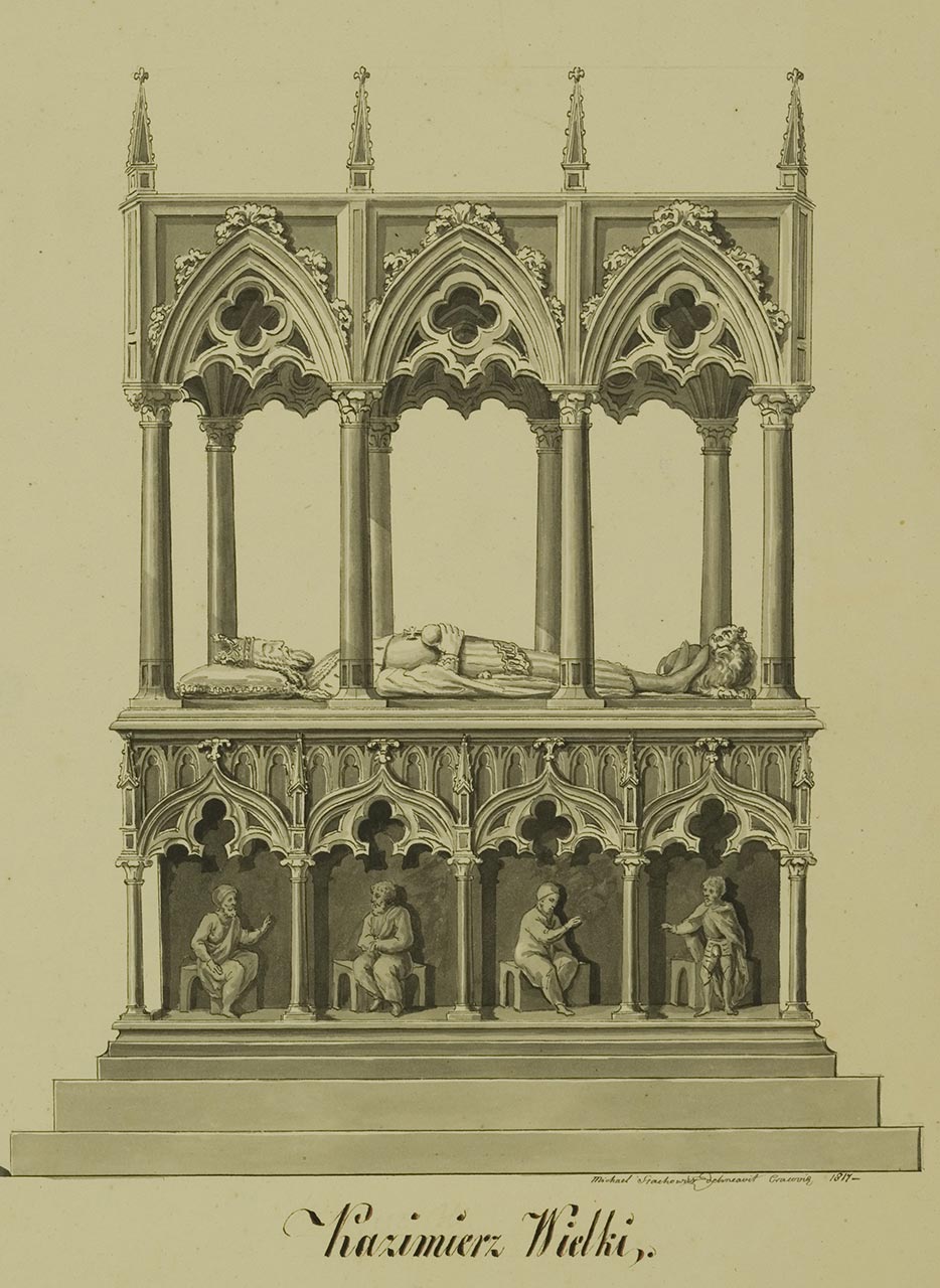 Надгробний пам’ятник короля Казимира Великого. Джерело: Вікіпедія