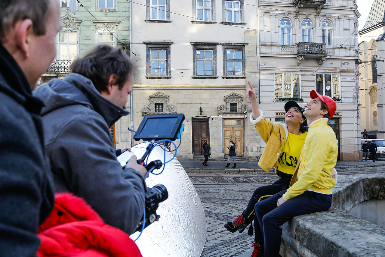 Зйомки кліп співачки Самри Рагімлі на пісню Hypnotized у Львові