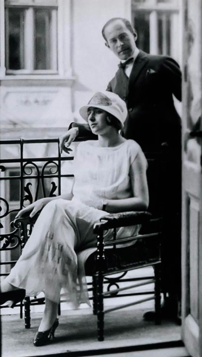 Юзеф Віттлін з дружиною Галіною, Львів, 1924 р. Джерело: http://thediplomatinspain.com