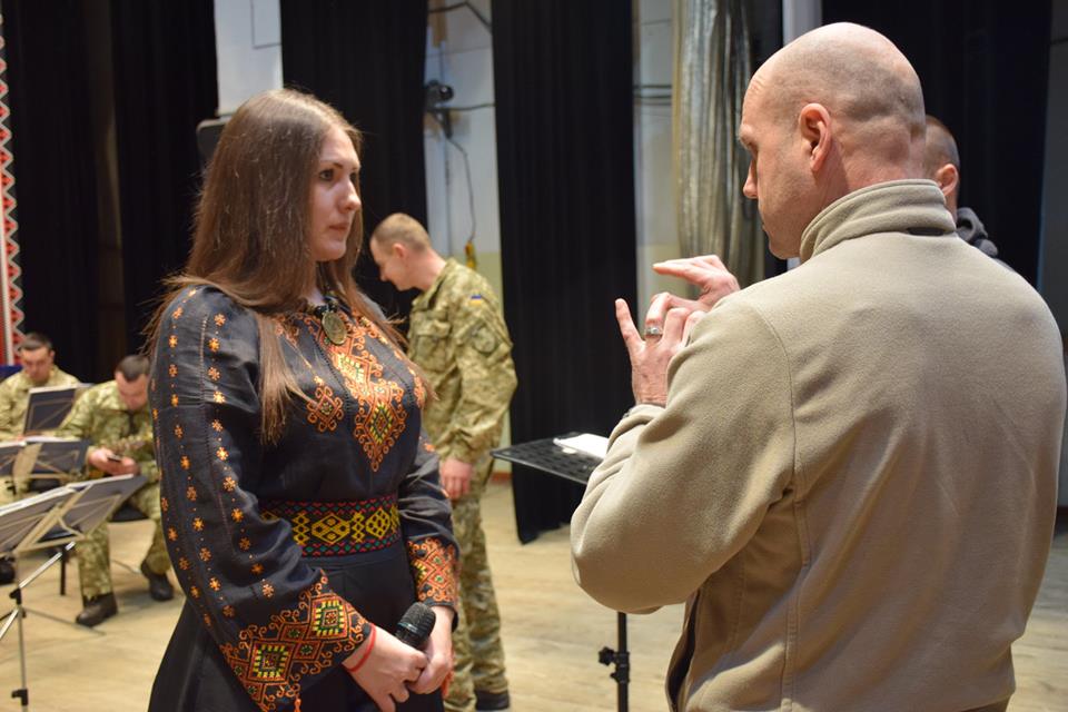 Зйомки кліпу на пісню «Герої не гинуть, герої живуть у піснях»