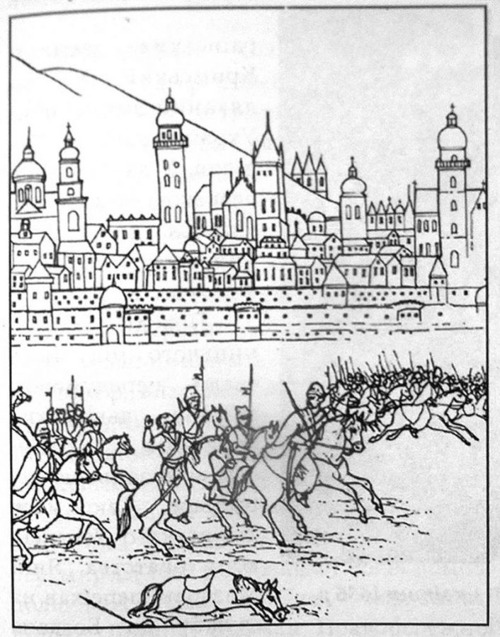 Козаки під Львовом у 1655 році. Фото з https://zbruc.eu/node/43547