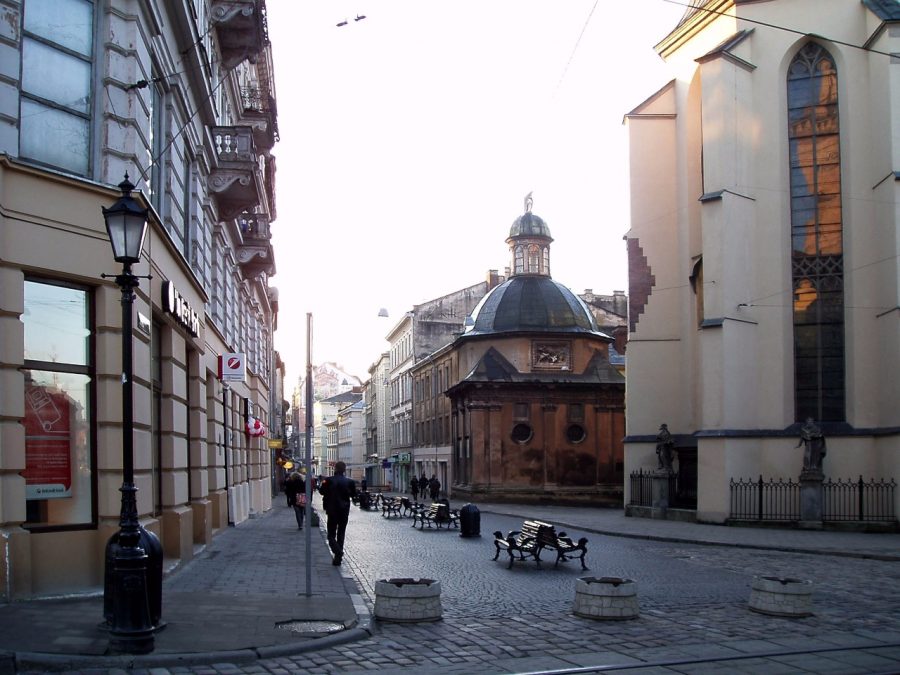 Вид на вулицю Галицьку у наші дні. Фото з https://uk.wikipedia.org