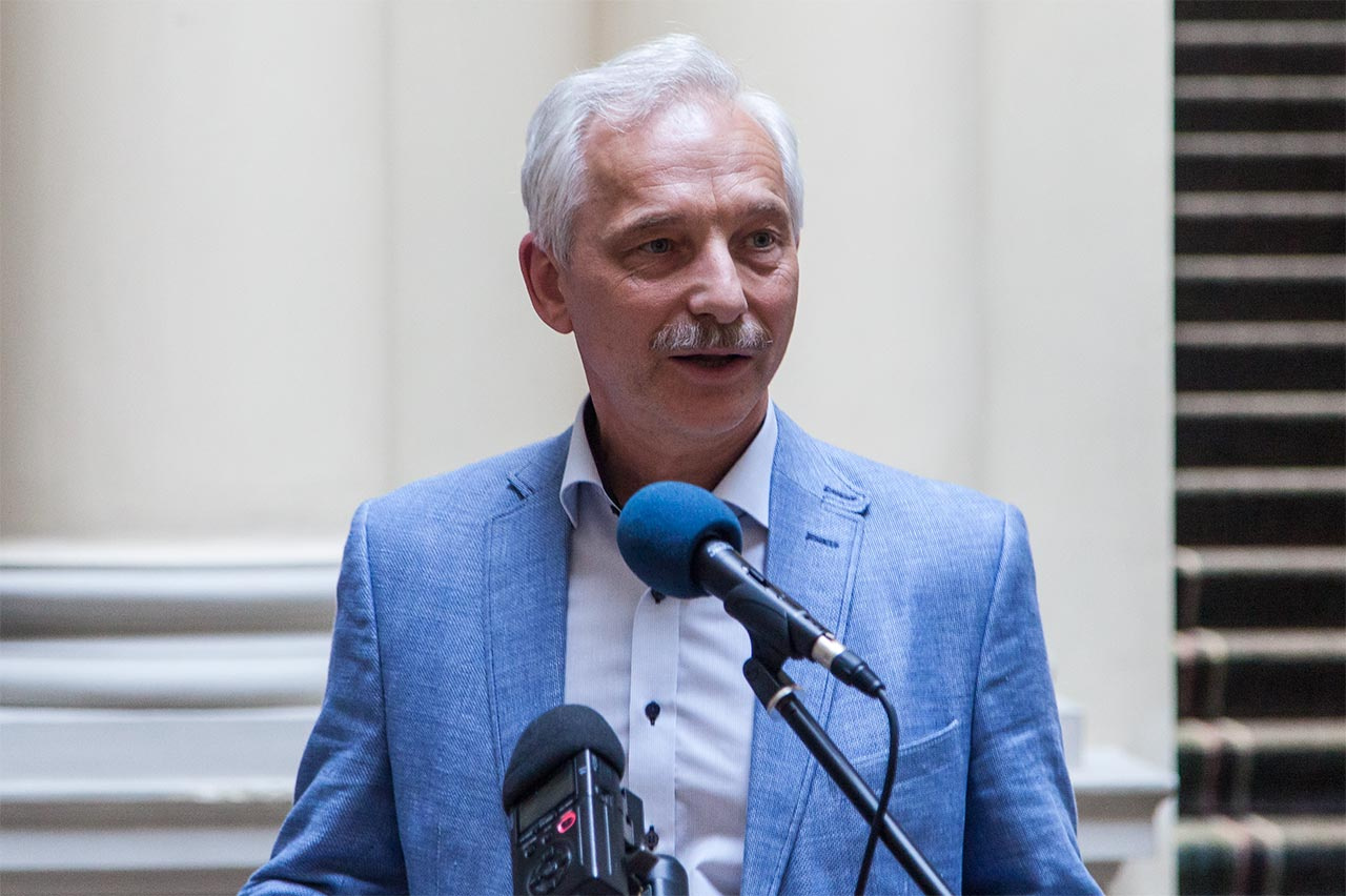 Ректор Львівської національної академії мистецтв Володимир Одрехівський