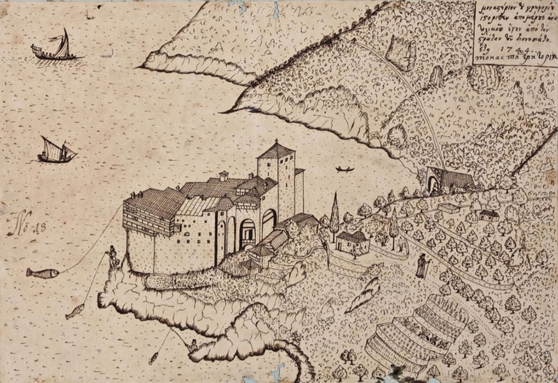 Малюнок Василя Григоровича-Барського. Фото з https://was.media/uk/2017-12-12-trevel-bloger/