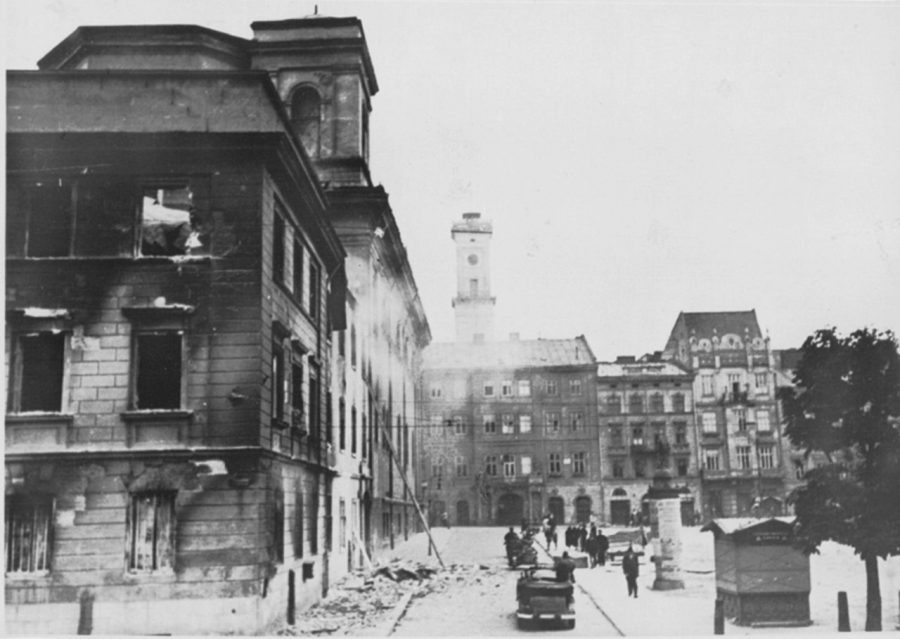 Площа Св.Духа (сучасна пл. І. Підкови), 1941 р.