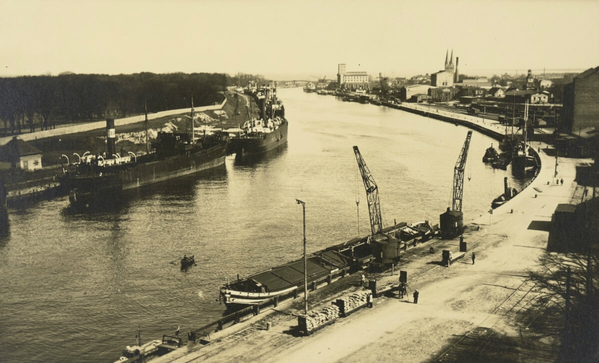 Порт у Гданську, 1931 рік