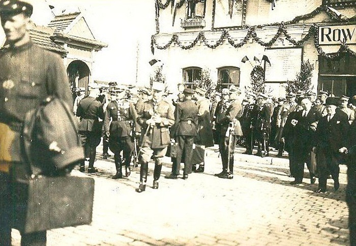 Зустріч на Рівненському вокзалі Президента Польщі Ігнація Мостіцького, 1939 рік