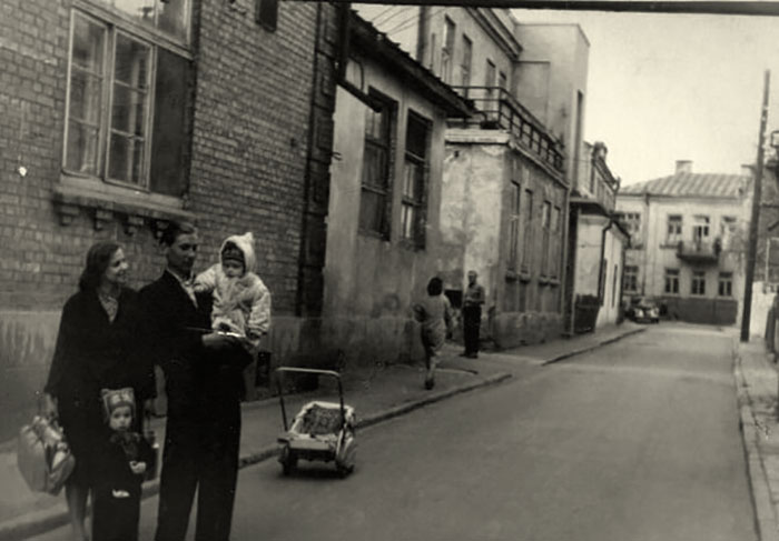 На Поштовій в Рівному, 1950-і рр.