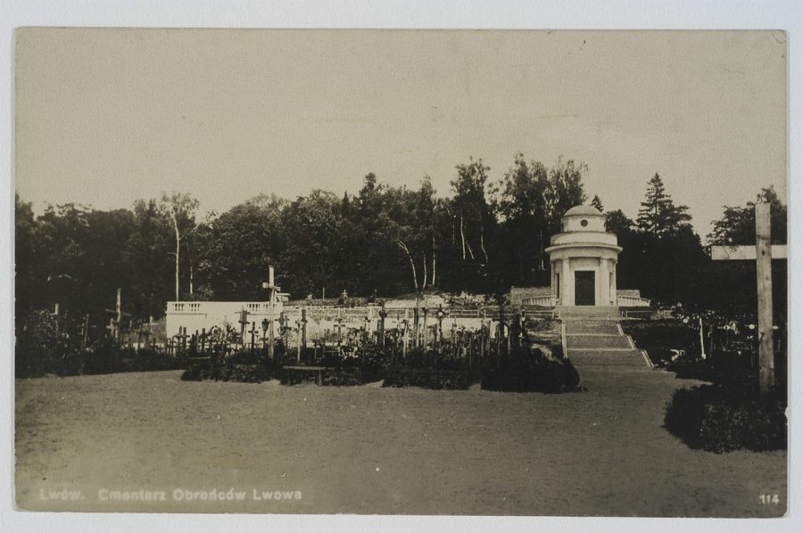 Польський військовий меморіал у Львові, 1920-ті рр.