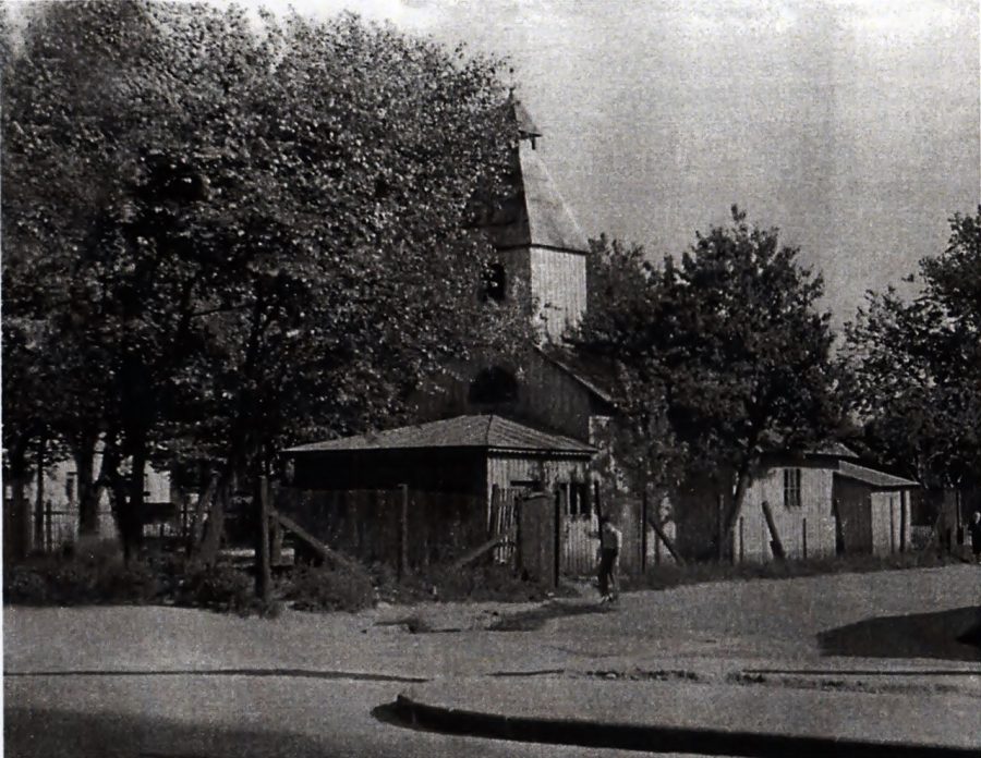 Церква Св. ап. Андрія і св. Володимира на Богданівці, поч. 60-х рр. ХХ ст. Автор - Степан Судейко