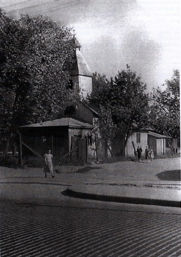 Церква Св. ап. Андрія і св. Володимира на Богданівці, поч. 60-х рр. ХХ ст. Автор - Степан Судейко