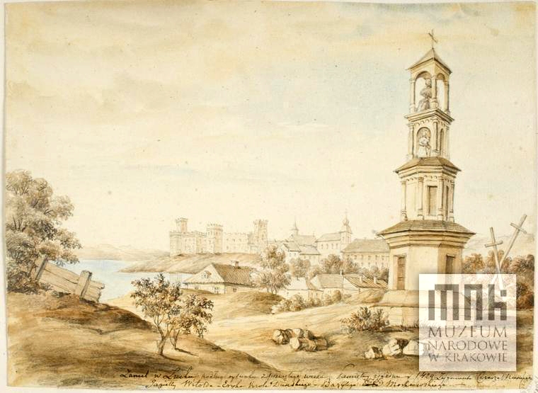 П'ятим автором малюнку з зображення Градної гори і каплиці Скорботного Христа став Наполеон Орда, 1870-1880-ті роки. Всі інші відомі зображення каплиці повторюють ці 5 основних