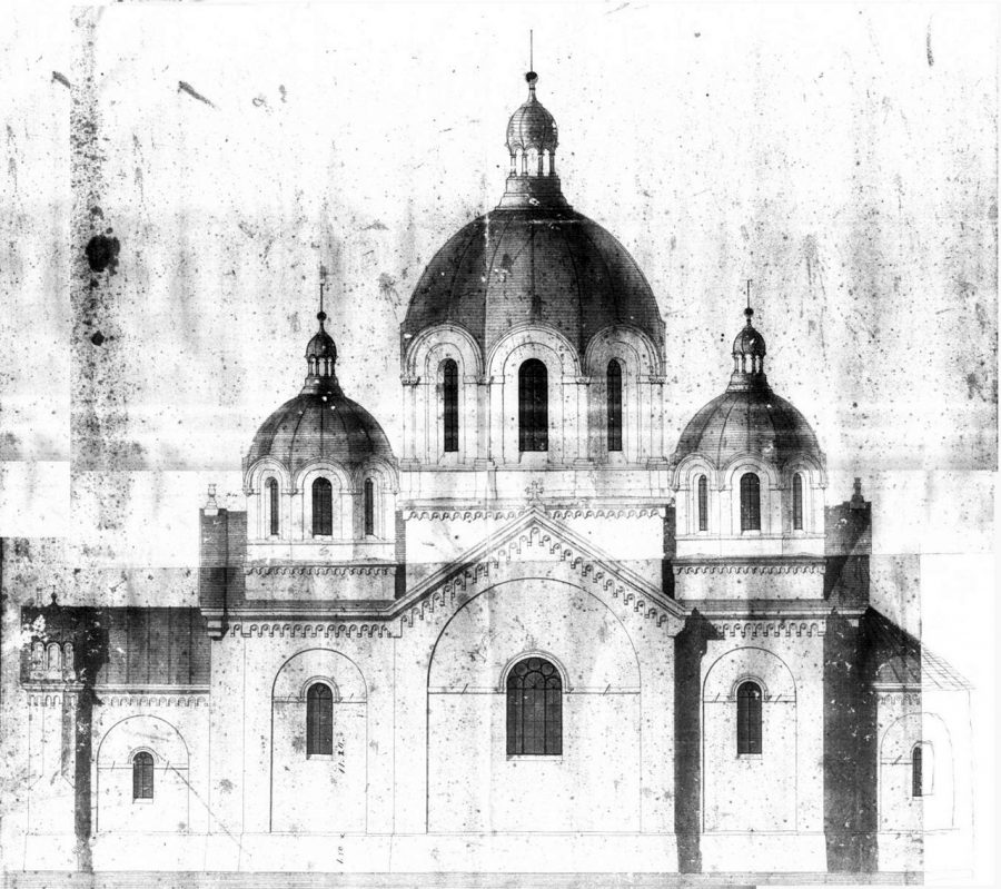 Проект церкви для Великих Мостів (1883)