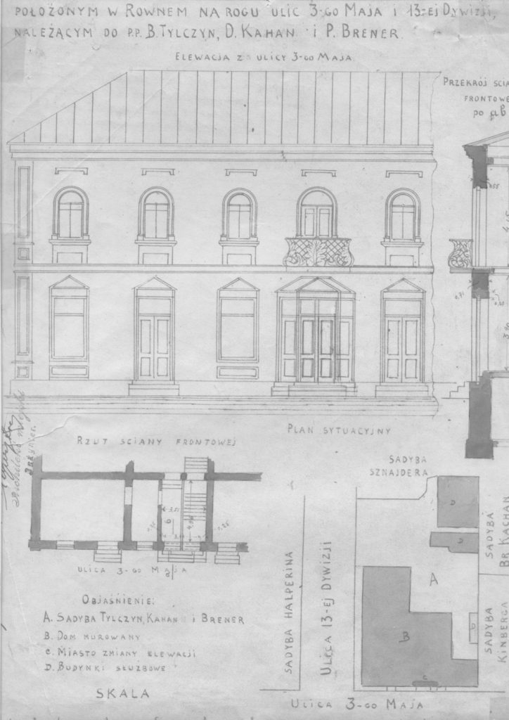 Креслення будинку з добудовою другого поверху