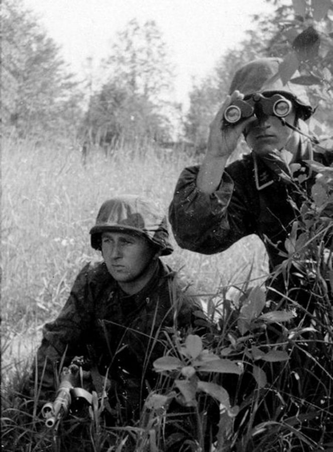 Есесівці полюють на партизанів