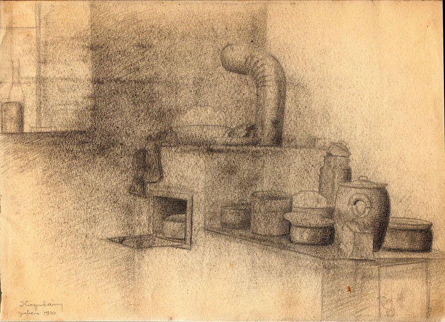 Іван Кейван. Карпати, 1944