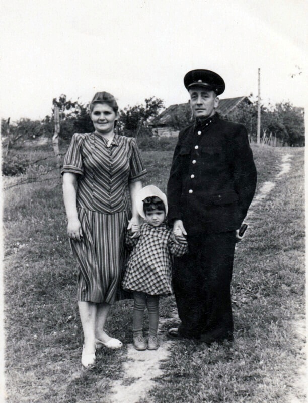 Сім’я Урусових, вул. Садова, 1953 рік