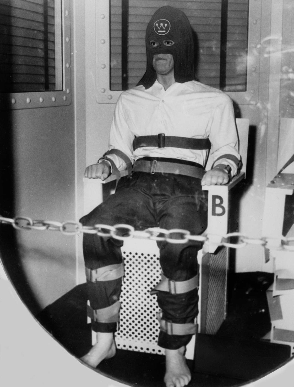 Віджі. «Засуджений до смерті в газовій камері». Фото: Weegee / International Center of Photography