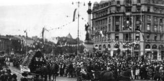 Площа Адама Міцкевича у Львові, фотографія початку ХХ століття