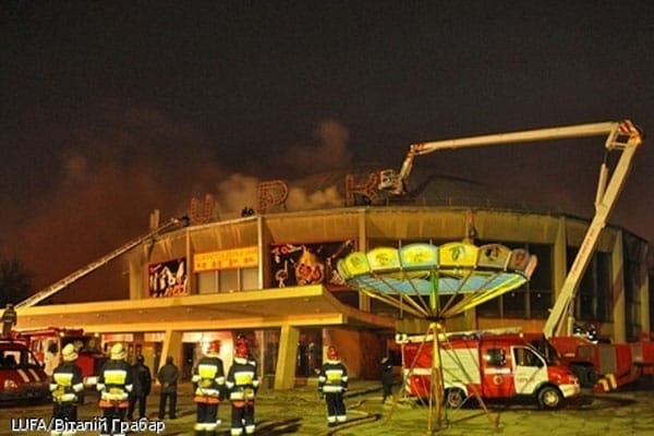 Цирк згорів – коли відновлять? Пожежа у Львіському цирку 22 березня 2011 року