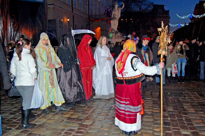 Вуличні артисти старого Львова