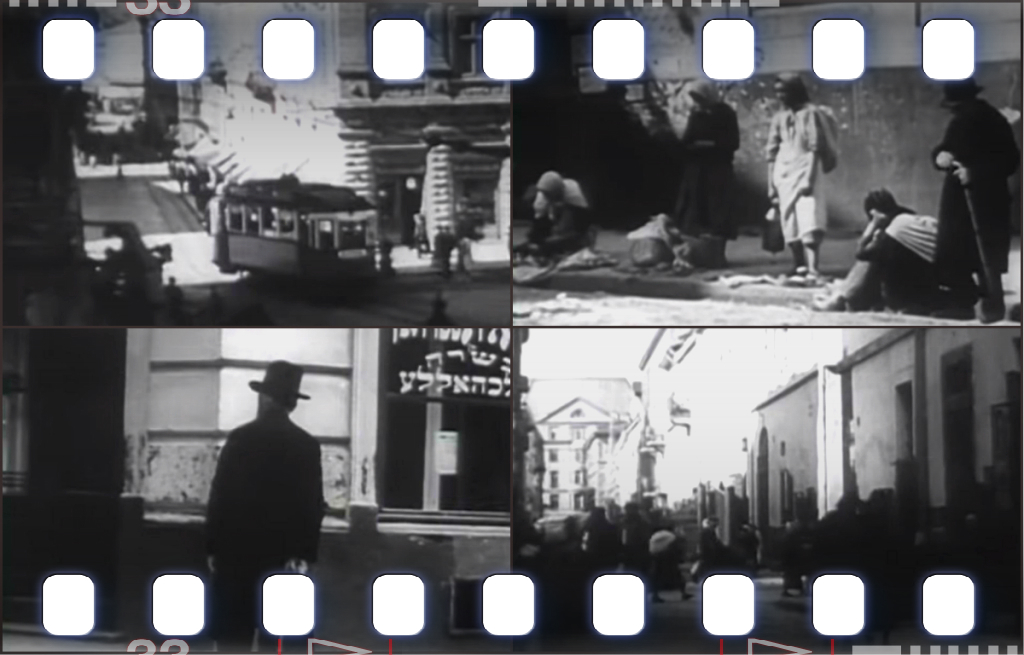 Довоєнний єврейський Львів. Унікальне відео