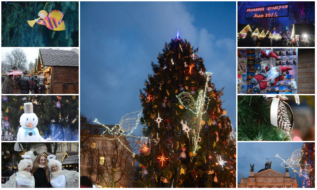 Головна міська ялинка та Різдвяний Ярмарок, 2014 р.