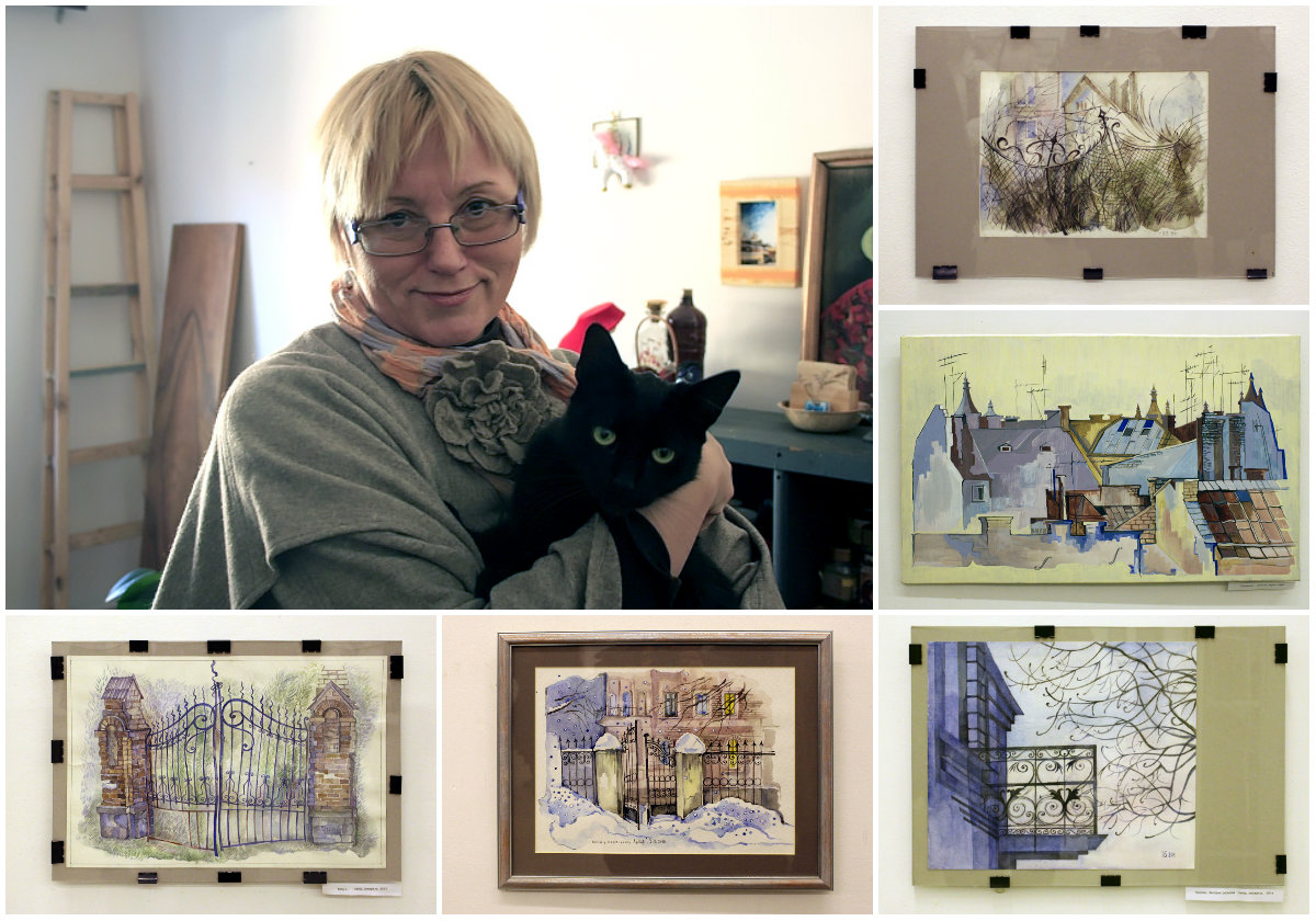 Дарія Зав'ялова - художниця, що малює Львів