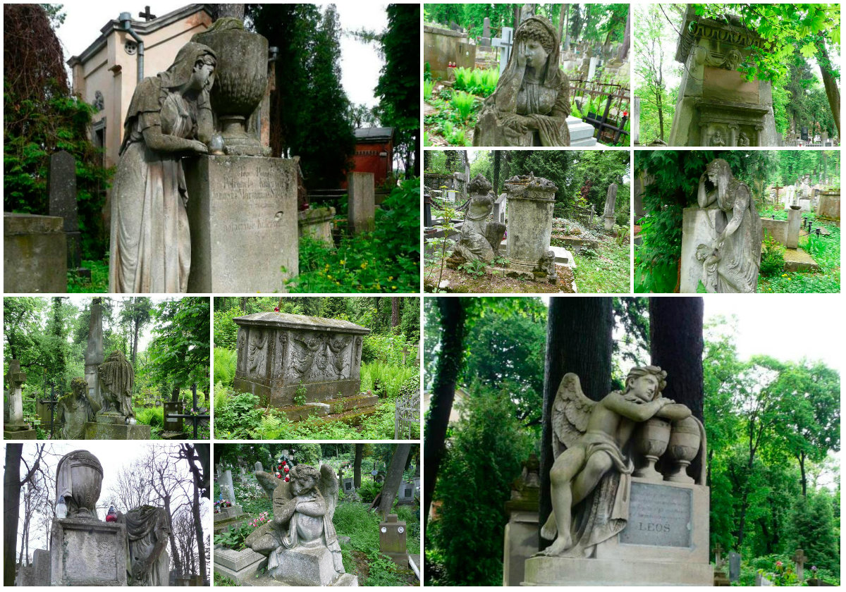 Антон Шімзер на цвинтарях Львова