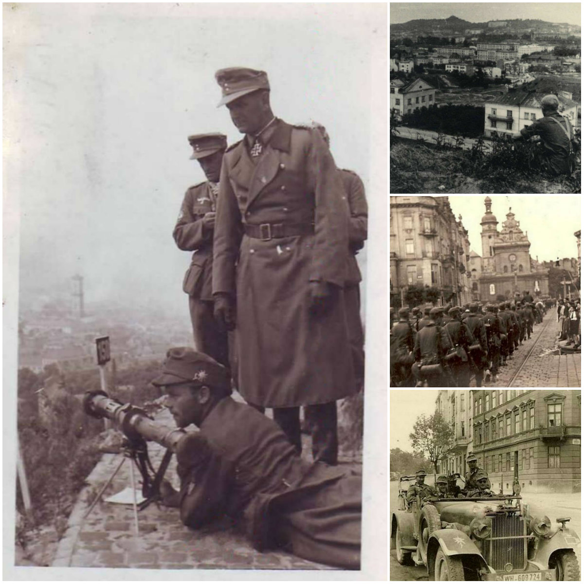 Львів 1941 року у об'єктиві німецьких солдатів з " Едельвейсу "