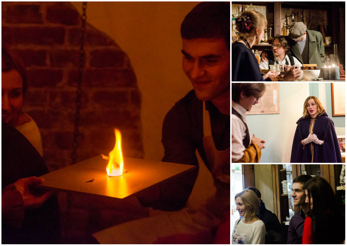 Виставу "Про батярську любов" на День Валентина зіграли у Таємній Аптеці