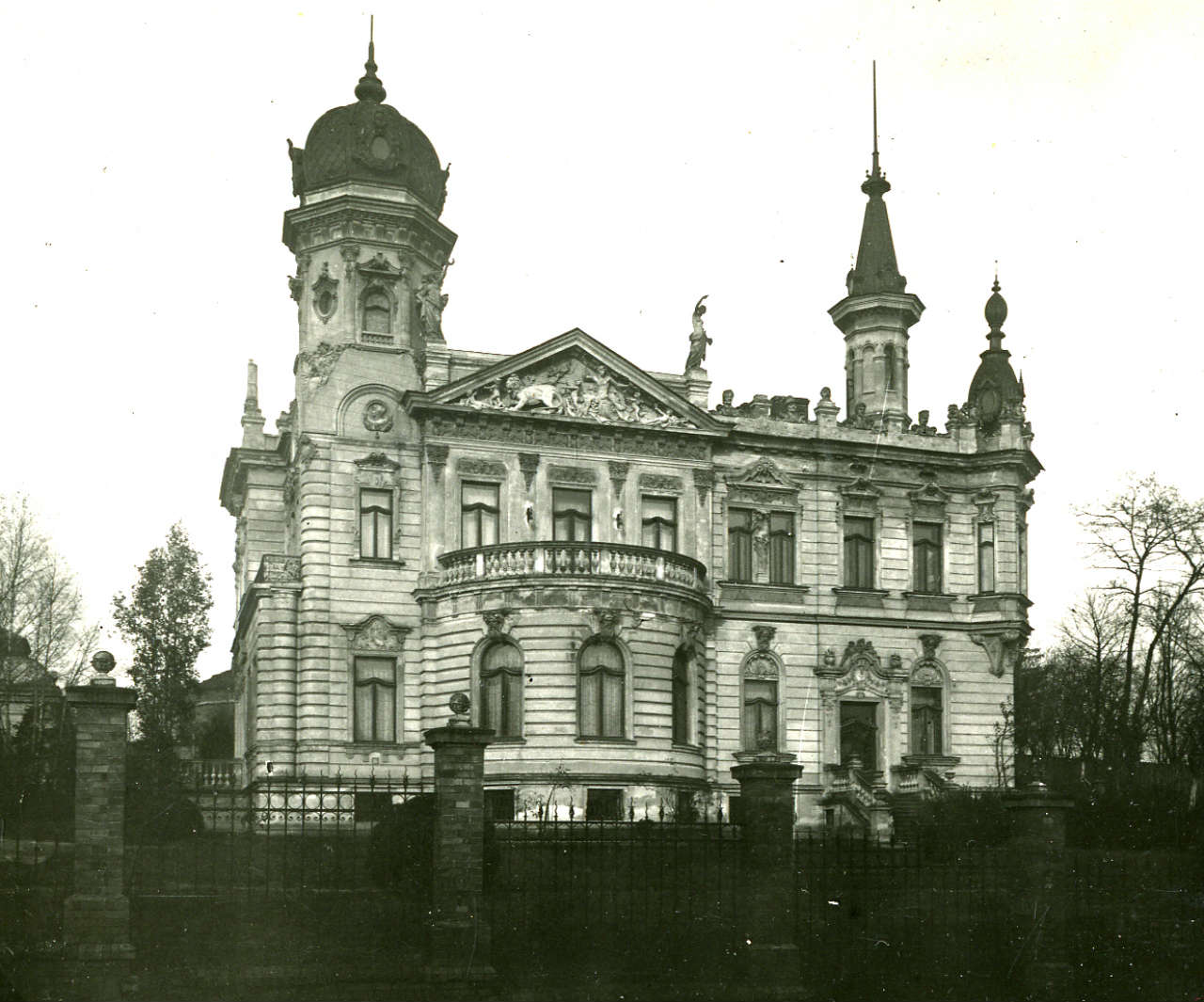 Вілла професора Дуніковського, фото поч. XX ст.