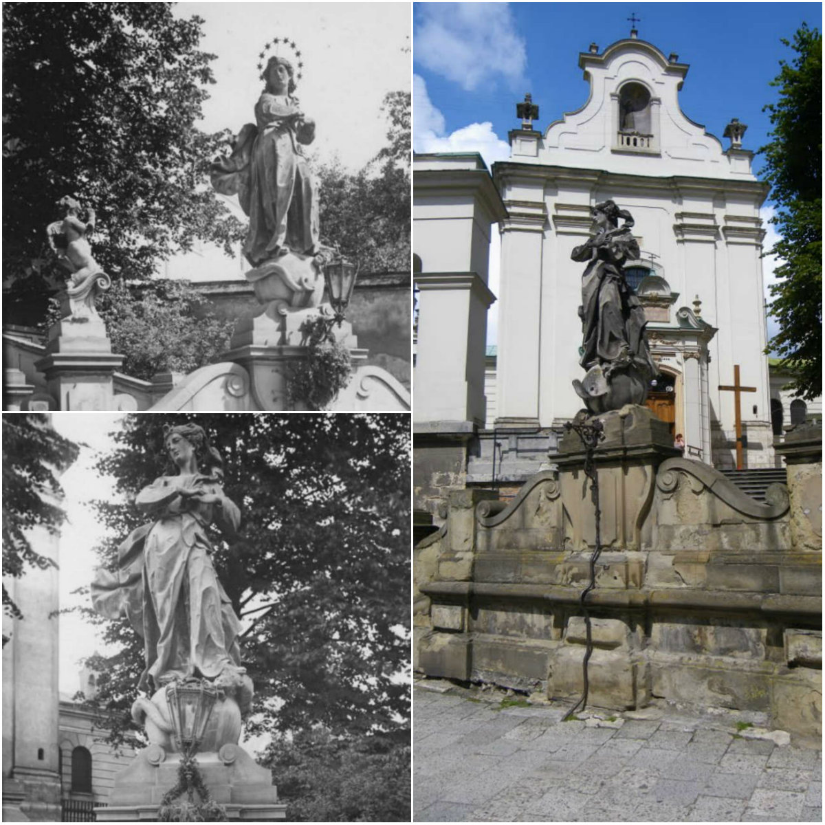 Скульптура Непорочного Зачаття Діви Марії, або куди зникли янголята