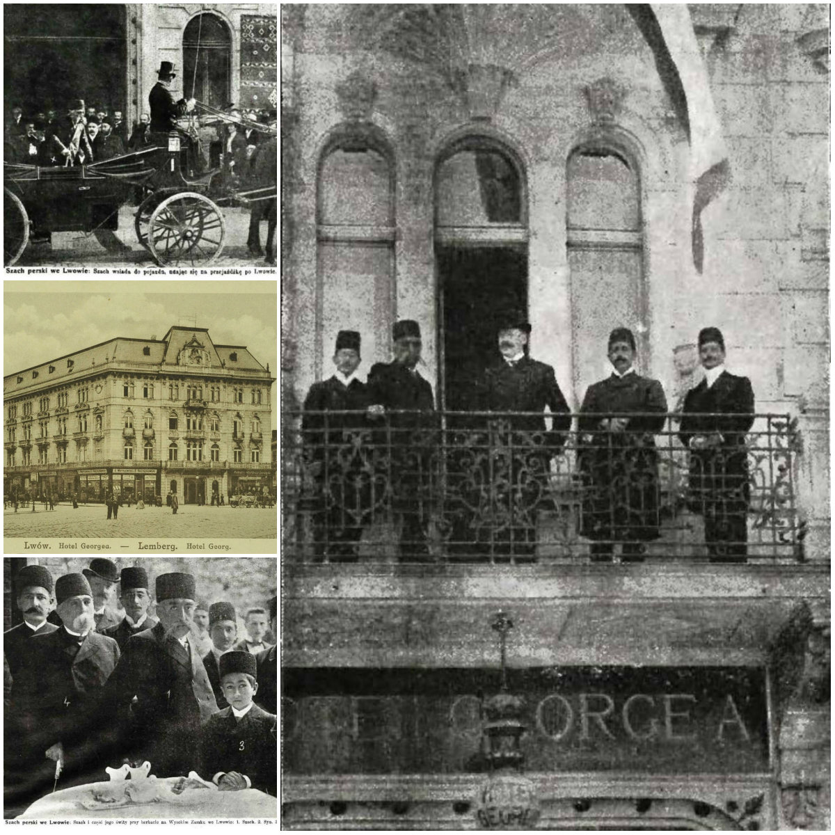 Як у Львові перського шаха зустрічали