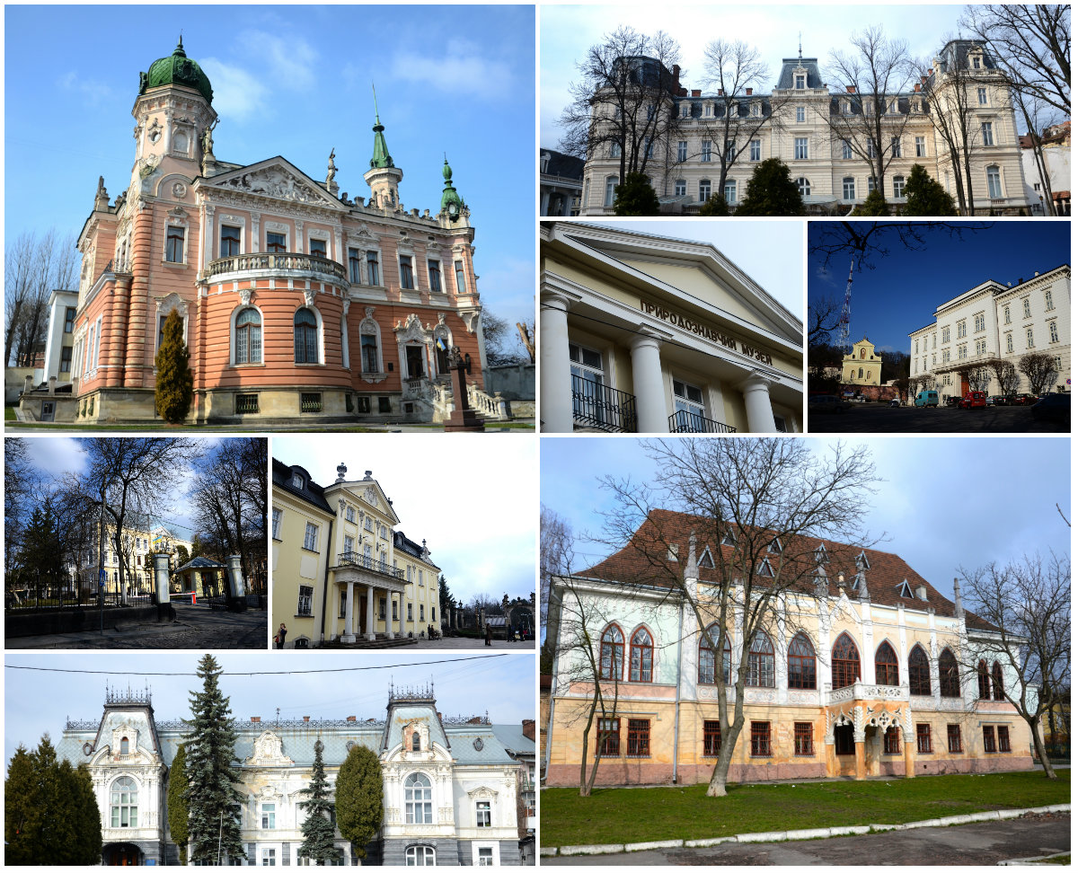 Історичні палаци у Львові. Вісімка особливих