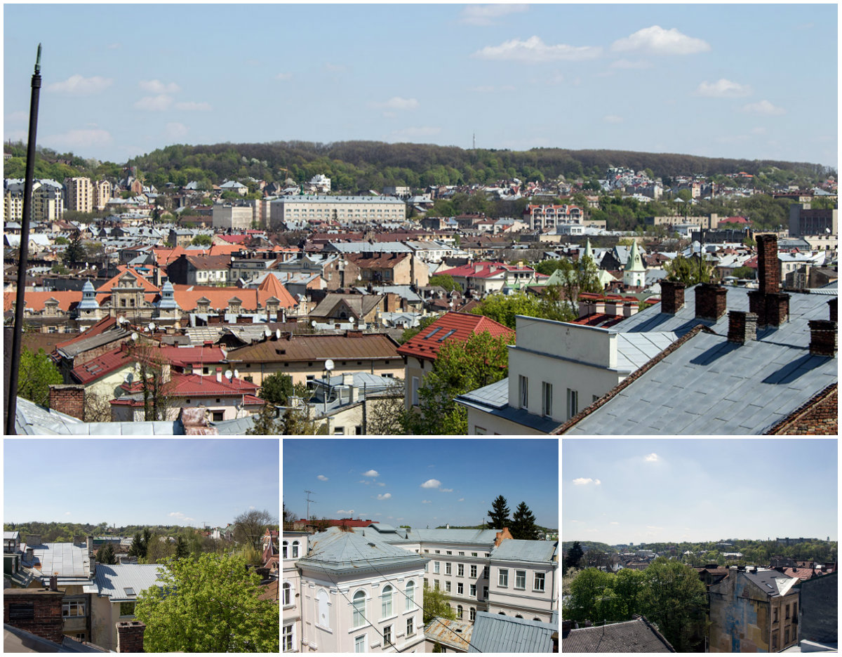 10 фотографій Львова з даху астрономічної обсерваторії