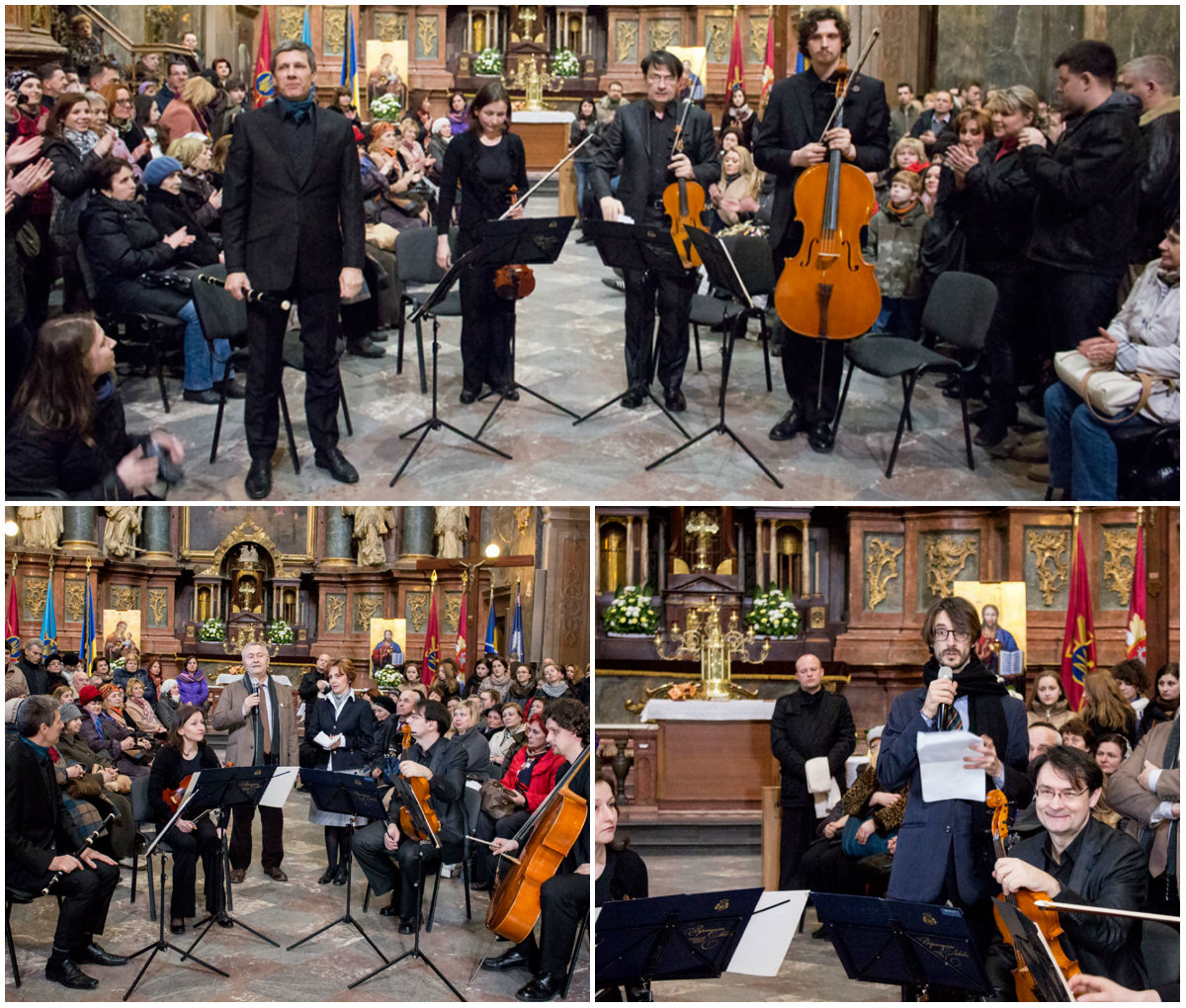 В гарнізонному храмі святих апостолів Петра і Павла відбувся концерт «Моцарт в Галичині»