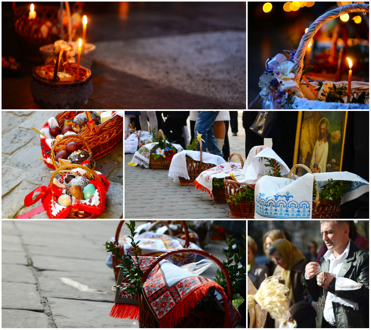 Передвеликдень у Львові, або як освячували святкові кошики у храмах в центрі міста