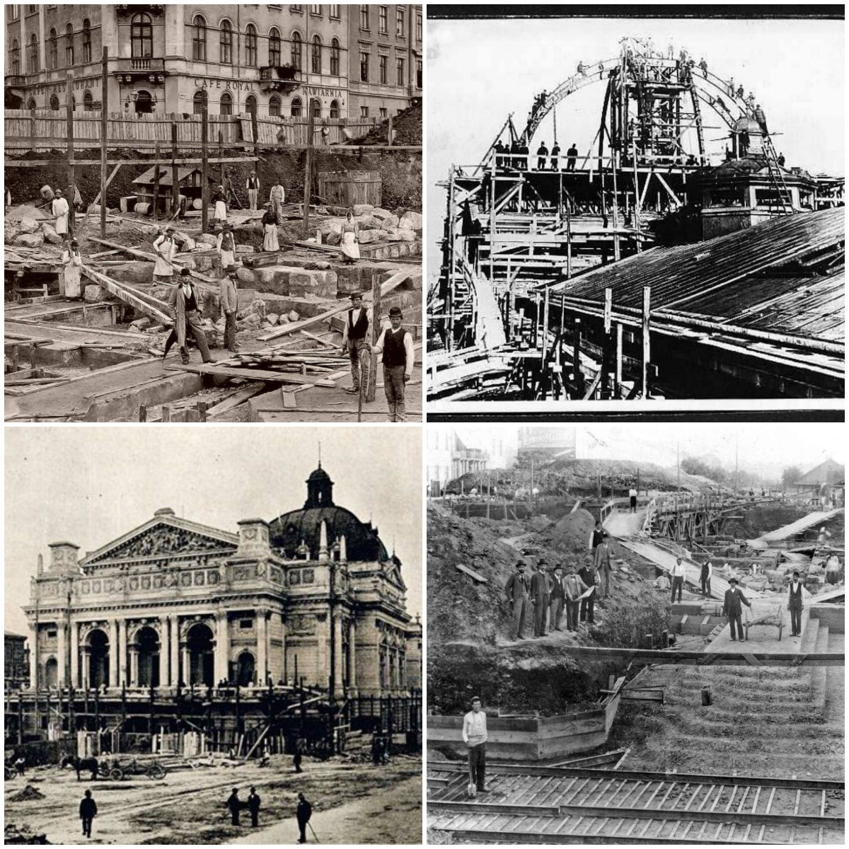 Фоторепортаж з будівництва Львівської Опери