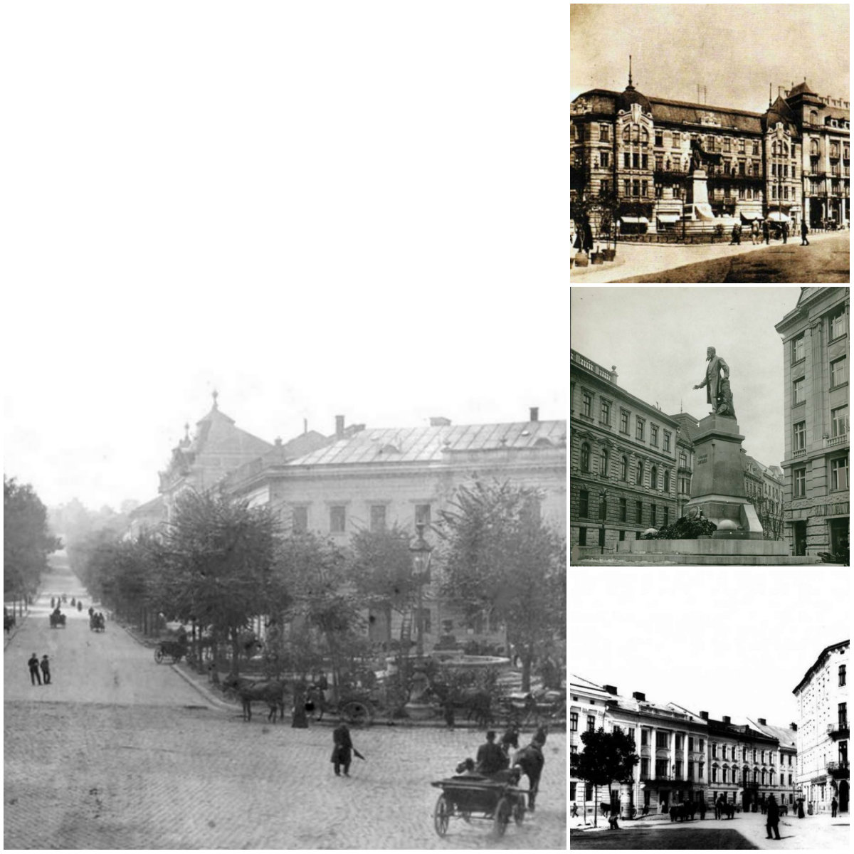 130 років площі Францішека Смольки. Історія у 15 зображеннях