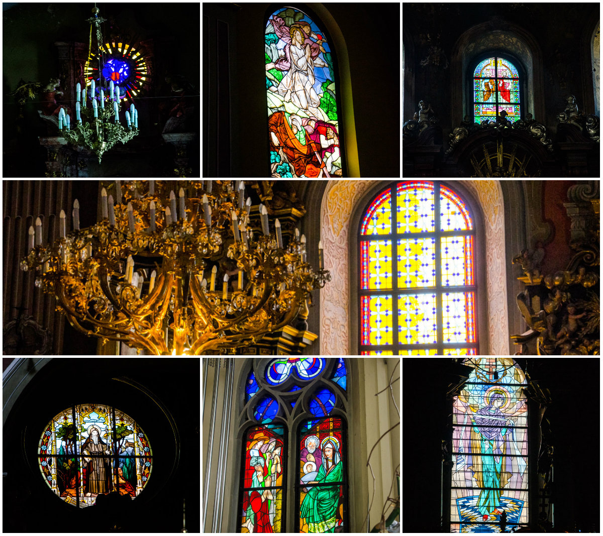 Кольоровий світ через вітражі старовинних львівських храмів