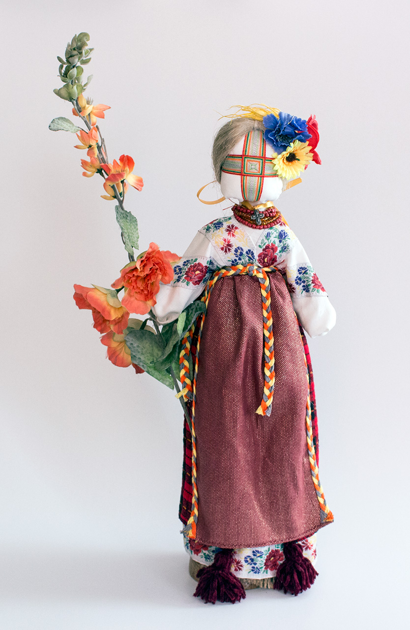 Лялька "Катруся Грушевська". Авторська робота майстрині Лесі Скрипки.